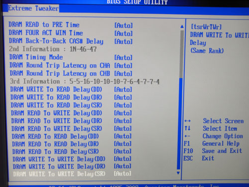 ASUS Maximus III Formula настройки памяти 2